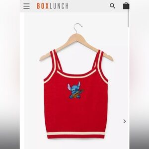 Disney Lilo & Stitch Ukulele Women's Knit Tank Top - BoxLunch Exclusive size S